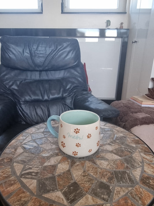 Mačka keramička šolja (meow)